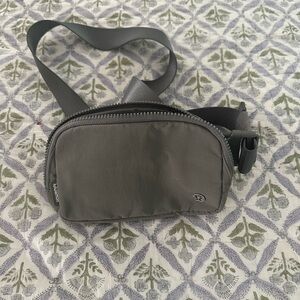 lululemon athletica Charcoal Belt Bag